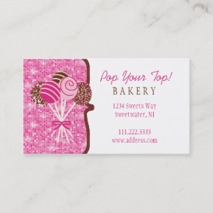 Le gâteau saute la boulangerie : Carte de visite