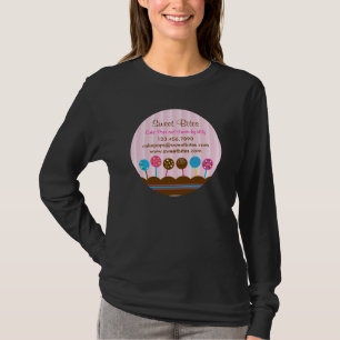 Le gâteau saute le T-shirt de boulangerie