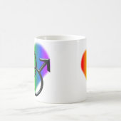 Le gay pride met en forme de tasse des cadeaux de (Centre)