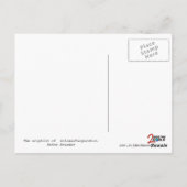 Le géant noir éclate Carte postale (Dos)