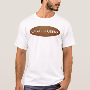 Le geeks 2 de cigare a dégrossi T-shirt avec le
