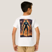 "Le génie au travail : T-shirt Super Intelligence (Dos entier)