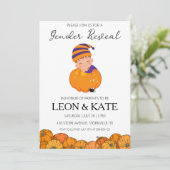 Le genre citrouille révèle des invitations (Debout devant)