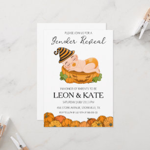 Le genre citrouille révèle des invitations