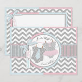 Le genre de cravate et de tutu indiquent le carte (Devant / Derrière)