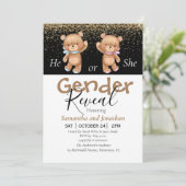 le genre mignon révèle des invitations (Debout devant)