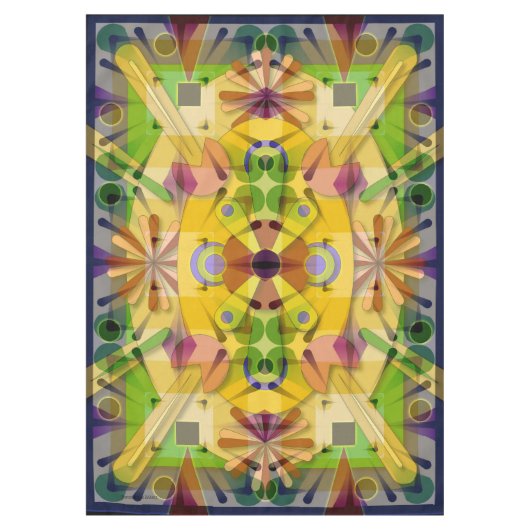 Le geo 60x84 d'abrégé sur nappe de coton avance (Devant)