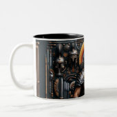 Le gladiateur romain Valor Knolling Mug (Gauche)