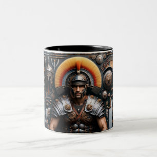 Le gladiateur romain Valor Knolling Mug