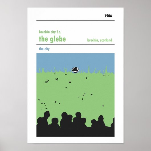 Le Glebe, Brechin. Impression de style manuel Hayn (Devant)