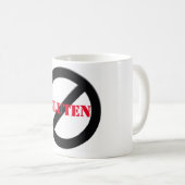 Le gluten libèrent la tasse (Devant droit)