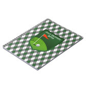 Le golf annuel enregistre le carnet (Côté gauche)