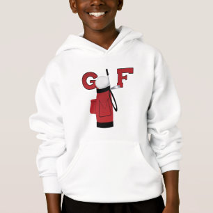 Le golf folâtre les T-shirts et les cadeaux rouge