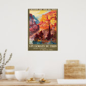 LE GORGES DU TARN POSTER (Keuken)