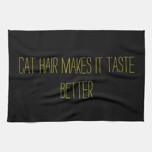 Le goût de cheveux de chat améliorent la serviette (Horizontal)