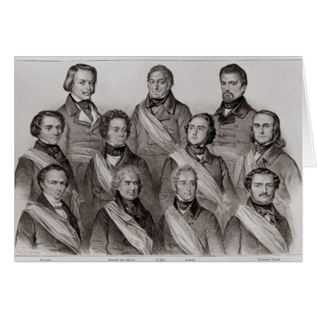 Le Gouvernement provisoire de 1848 (Devant horizontal)
