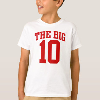 Le GRAND 10ème T-shirt d'ANNIVERSAIRE
