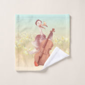 Le grand artiste du printemps (Gant de toilette)