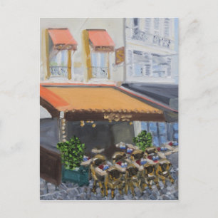 Le Grand Cafe: Fontainebleau, Frankrijk Briefkaart