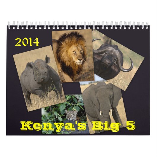Le grand calendrier 5 du Kenya (Protection)