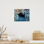 Le Grand Canal de Venise par Manet - Poster (Cuisine)