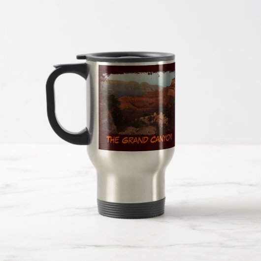 Le Grand Canyon Peint Travel Mug (Gauche)