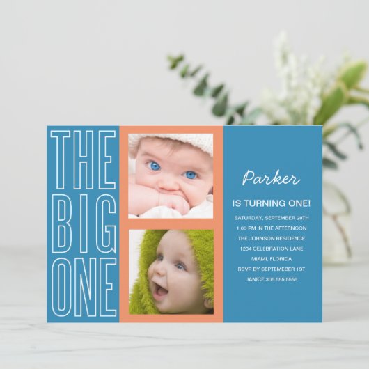 Le GRAND DANS la PREMIÈRE INVITATION (Debout devant)