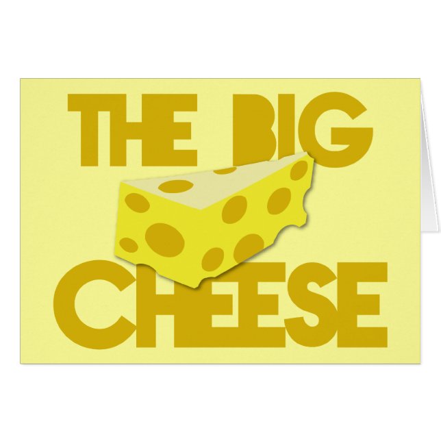 Le GRAND FROMAGE ! patron (Devant horizontal)