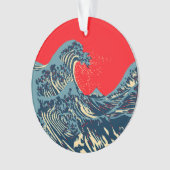 Le Grand Hokusai Wave Pop Decor (devant)