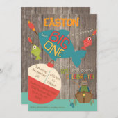 Le grand - première invitation d'anniversaire de (Devant / Derrière)