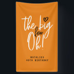 Le grand quatre oh ! Bannière de la fête du 40e an<br><div class="desc">Le grand quatre oh ! fête du 40e anniversaire.</div>