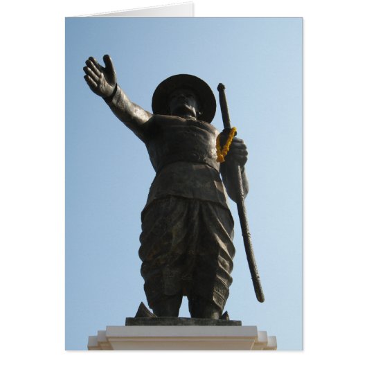 Le Grand Roi Anouvong ... Vientiane, Laos Card (Devant)