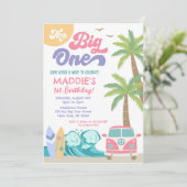 Le grand Surf du Surf Invitation d'anniversaire (Debout devant)