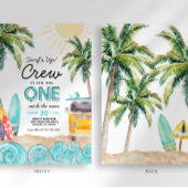 Le grand Surf Invitation d'anniversaire