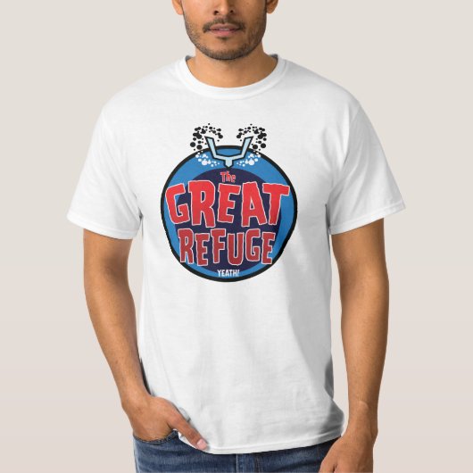Le grand T-shirt de refuge (Devant)