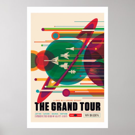Le Grand Tour - NASA Visions of the Future Poster (Devant)