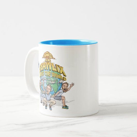 Le Grawlix sauve le monde - 11oz Mug (Devant gauche)