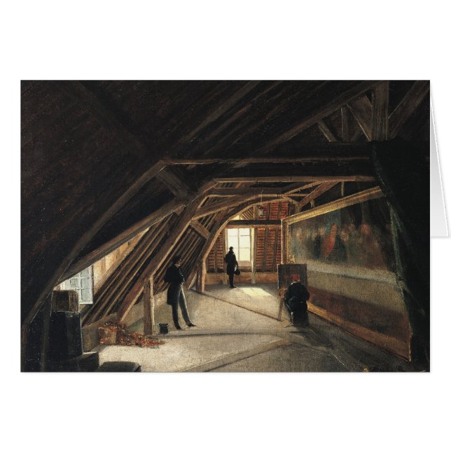 Le grenier d'un musée (Devant horizontal)