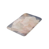 Le gris abstrait géométrique de tapis de bain de (Angle)