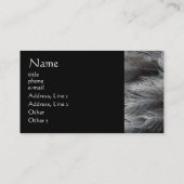 Le gris fait varier le pas du carte de visite (Dos)