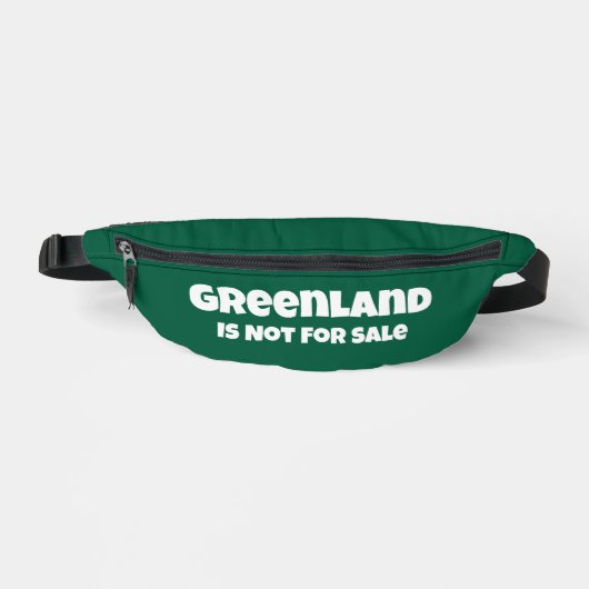 Le Groenland n'est pas à vendre Fanny Pack (Recto)