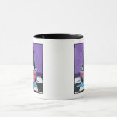 Le gros chat prend Bath - tasse de chat (Centre)