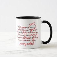 Le groupe de poésie m'éditent tasse