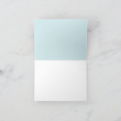 Le groupe moderne de ballon vous remercient carte (Intérieur)