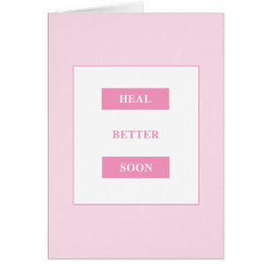 Le © guérissent mieux bientôt