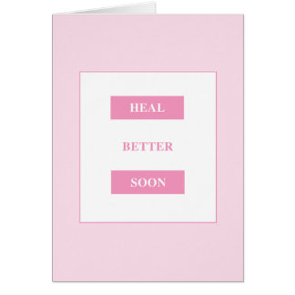 Le © guérissent mieux bientôt