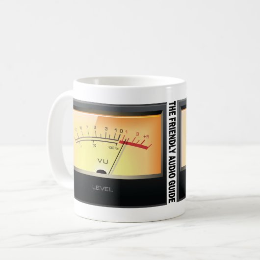 Le guide audio amical tasse de 11 onces (Devant gauche)