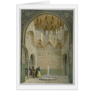 Le Hall de l'Abencerrages, Alhambra, Granad