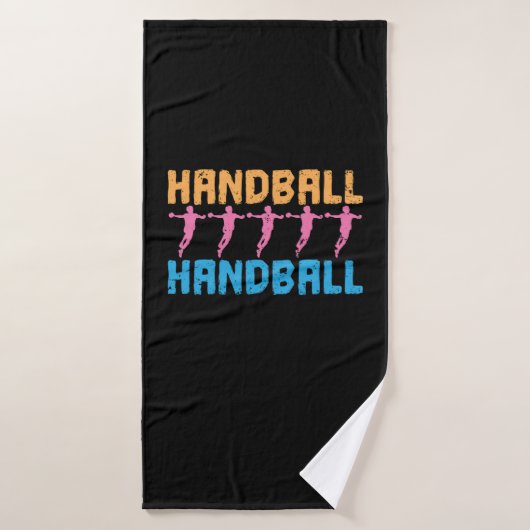 Le handball est mon passe-temps (Serviette de bain)