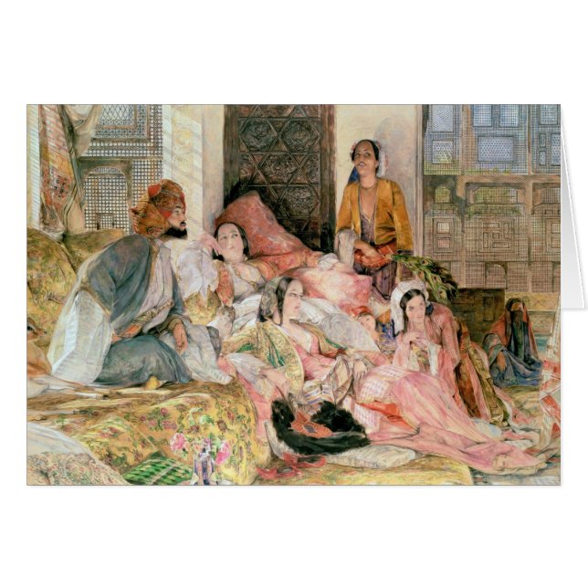 Le harem, c.1850 (Devant horizontal)